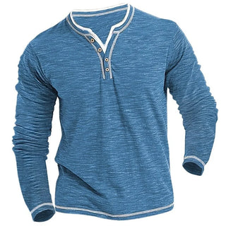 Ashcroft | Men's Long Sleeve V-Neck Top