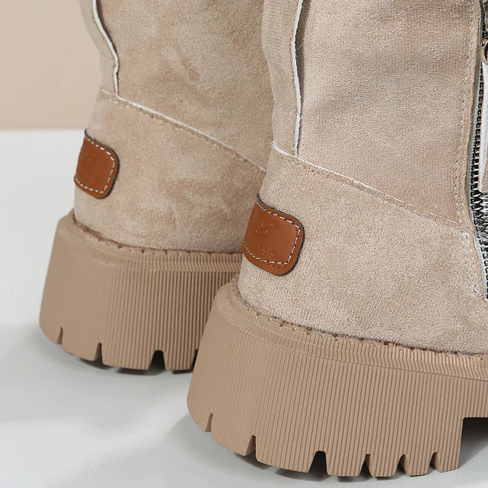 Ashcroft | Lined Winter Boots with Side Zip