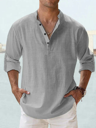 Ashcroft | Men's Breathable Linen Shirt