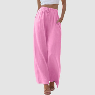 Varel | High-Waist Wide-Leg Comfort Trousers