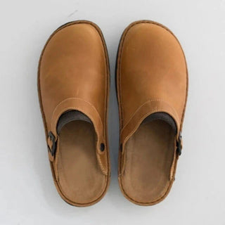 DONACCI Orthopedic Leather Clogs