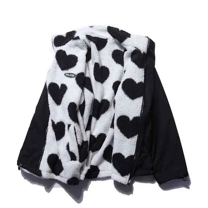 Ashcroft | Reversible Heart Print Jacket