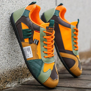 Ashcroft | Retro Colour Block Trainers