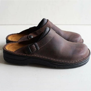 DONACCI Orthopedic Leather Clogs