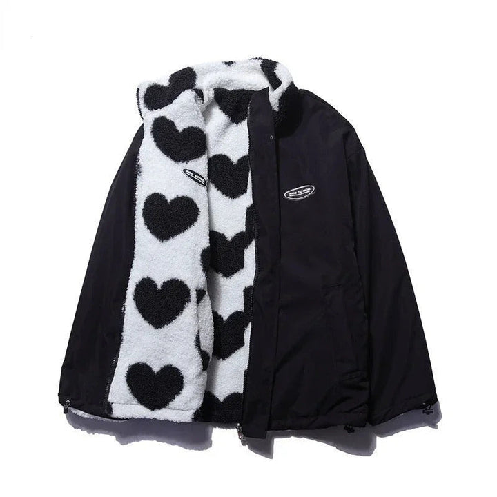 Ashcroft | Reversible Heart Print Jacket