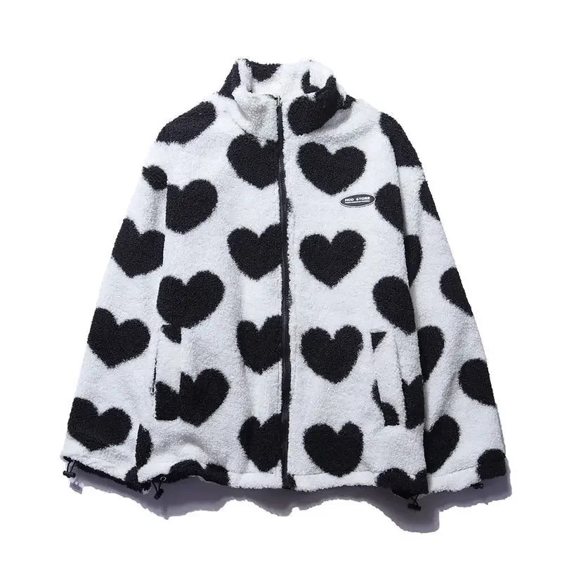 Ashcroft | Reversible Heart Print Jacket