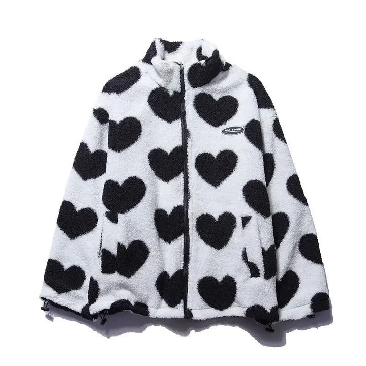 Ashcroft | Reversible Heart Print Jacket