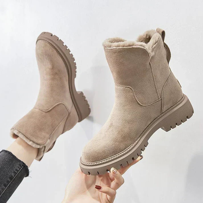 Ashcroft | Lined Winter Boots with Side Zip