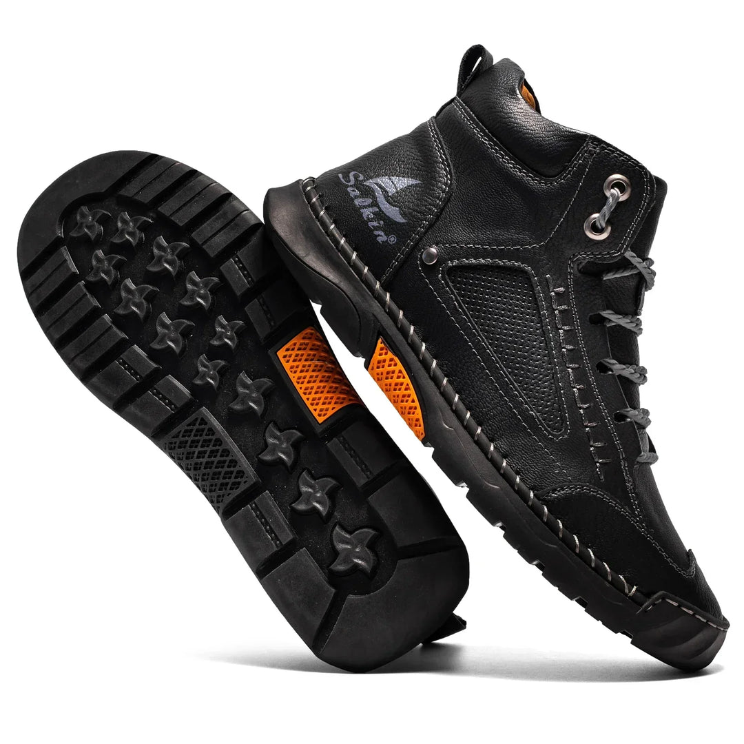 Ashcroft | St. Moritz Leather High-Top Shoes