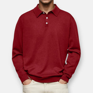 Ashcroft | Aiden Long-Sleeve Polo