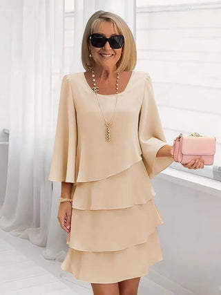 Catherine | Elegant Ruffle Dress
