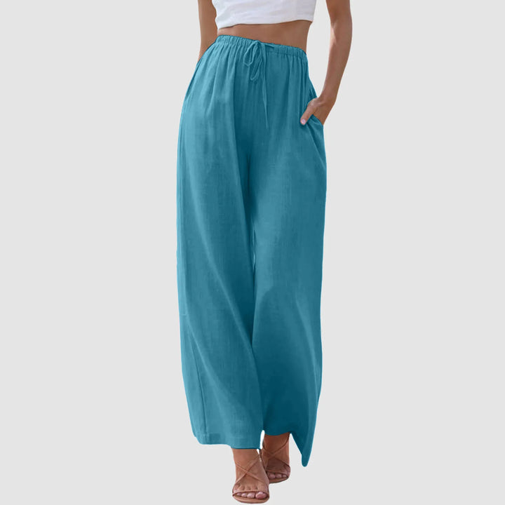 Varel | High-Waist Wide-Leg Trousers