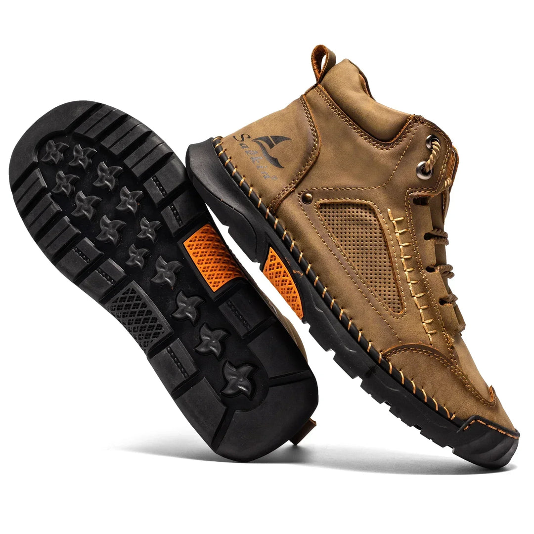 Ashcroft | St. Moritz Leather High-Top Shoes