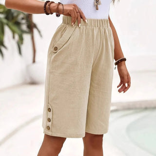 Ashcroft | Relaxed Cotton-Linen Trousers