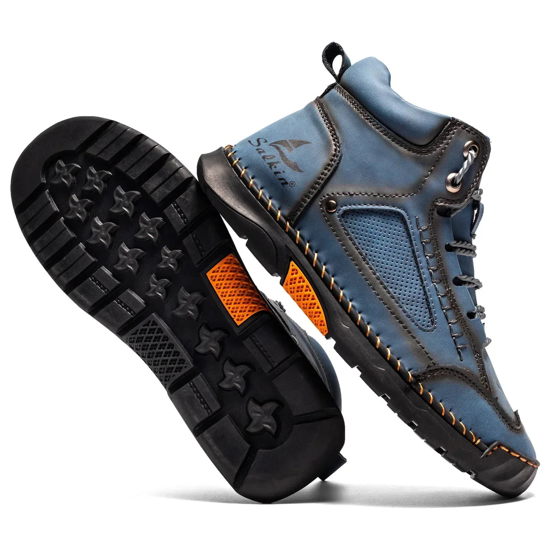 Ashcroft | St. Moritz Leather High-Top Shoes