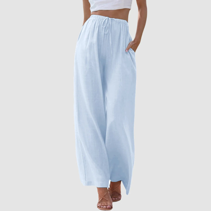 Varel | High-Waist Wide-Leg Comfort Trousers