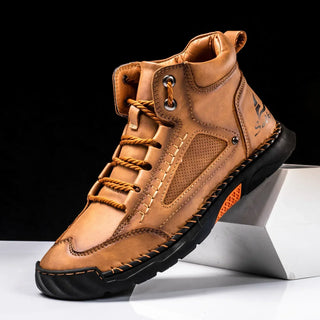 Ashcroft | St. Moritz Leather High-Top Shoes
