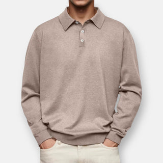 Ashcroft | Aiden Long-Sleeve Polo