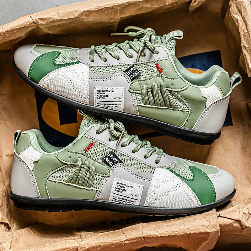 Ashcroft | Retro Colour Block Trainers