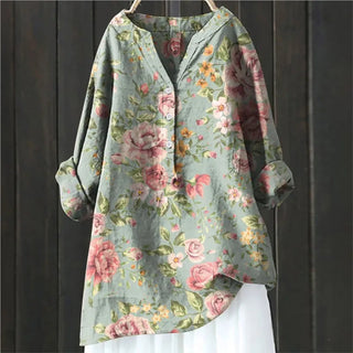 Ashcroft | Floral Print French Vintage Blouse