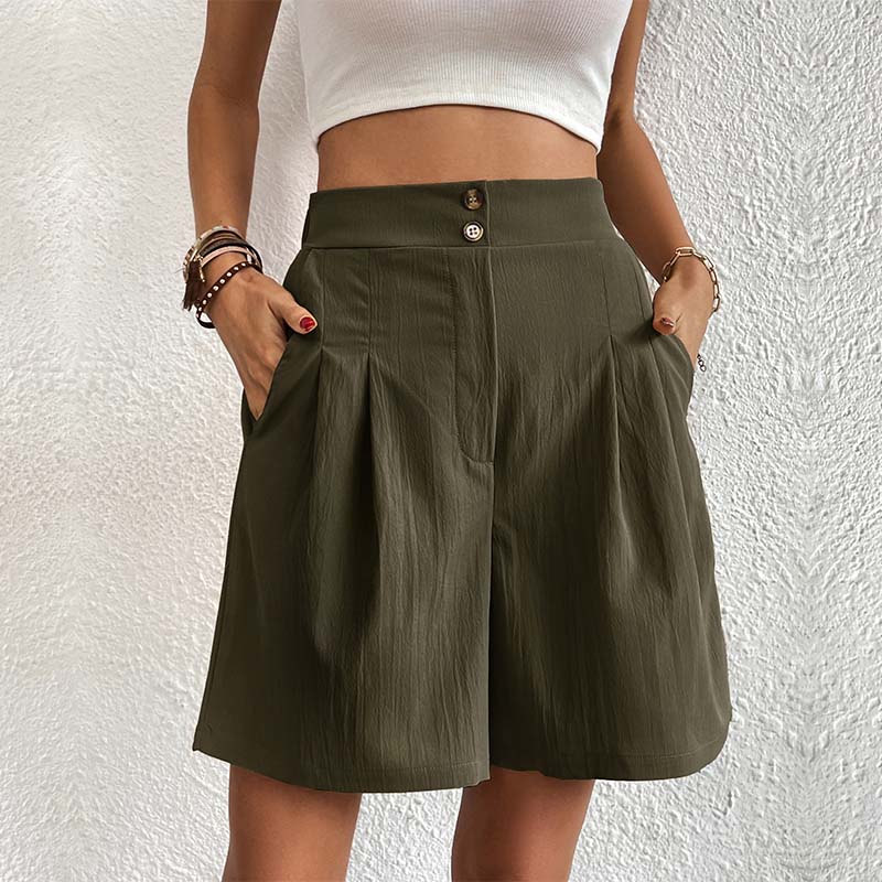 Plain Casual Shorts