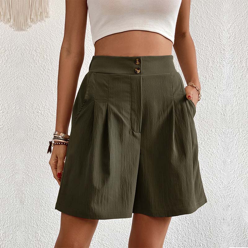 Plain Casual Shorts