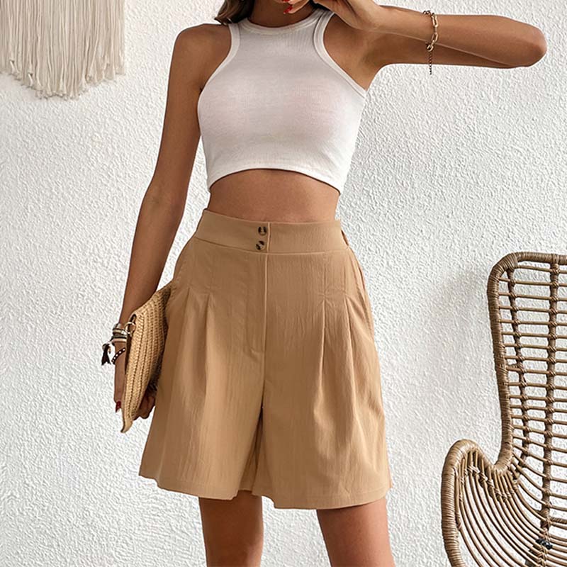 Plain Casual Shorts