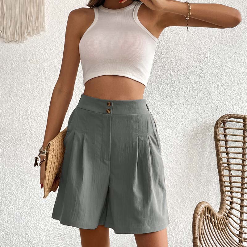 Plain Casual Shorts
