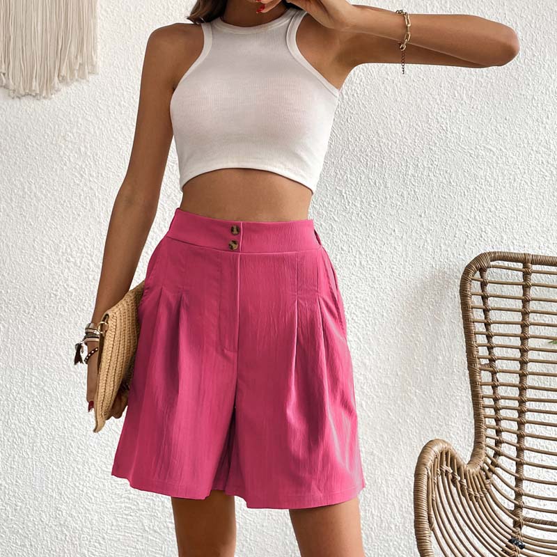 Plain Casual Shorts