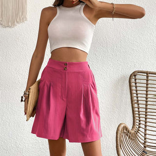Plain Casual Shorts