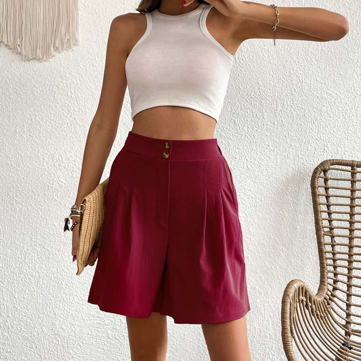 Plain Casual Shorts
