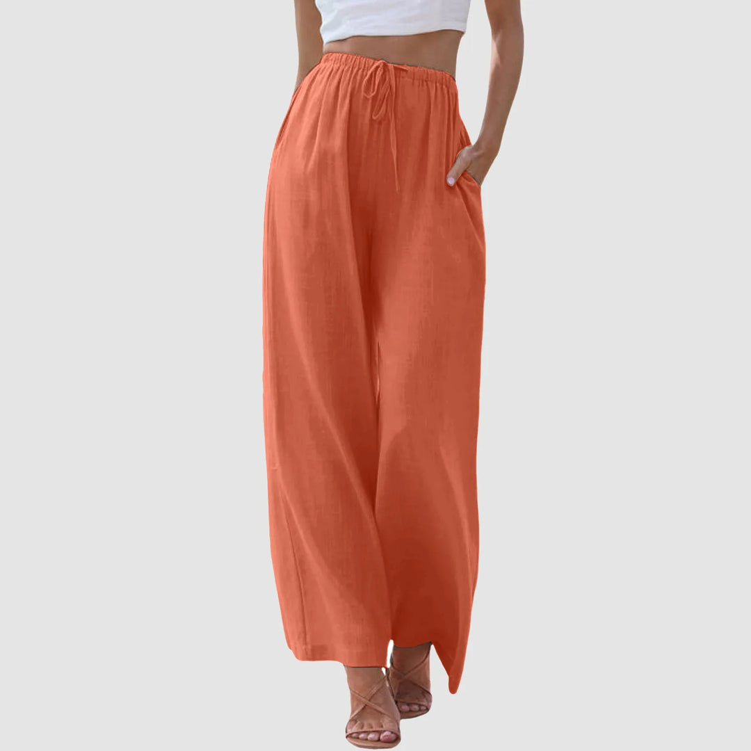 Varel | High-Waist Wide-Leg Trousers
