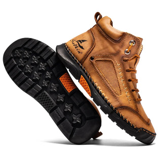 Ashcroft | St. Moritz Leather High-Top Shoes