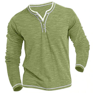 Ashcroft | Men's Long Sleeve V-Neck Top