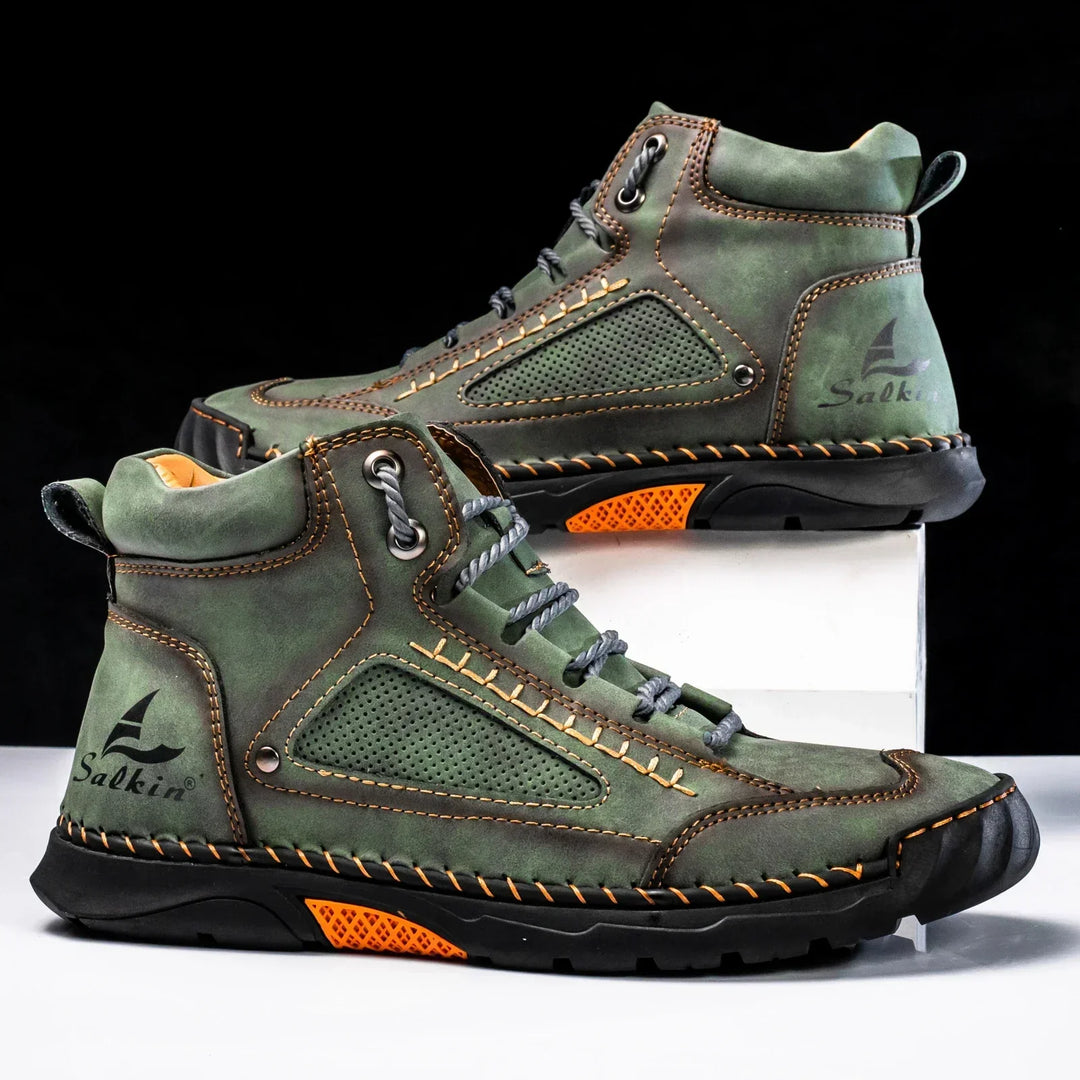 Ashcroft | St. Moritz Leather High-Top Shoes