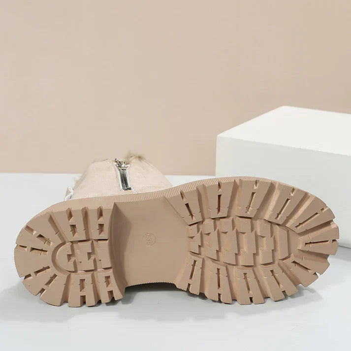 Ashcroft | Lined Winter Boots with Side Zip