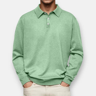 Ashcroft | Aiden Long-Sleeve Polo
