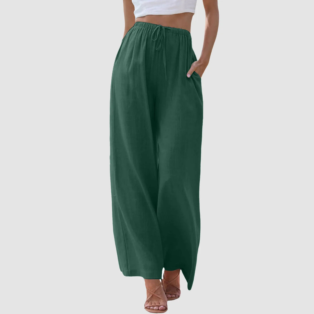 Varel | High-Waist Wide-Leg Trousers