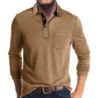 Ashcroft | Men's Solid Colour Long Sleeve Shirt