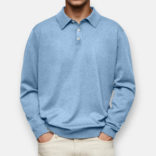 Ashcroft | Aiden Long-Sleeve Polo