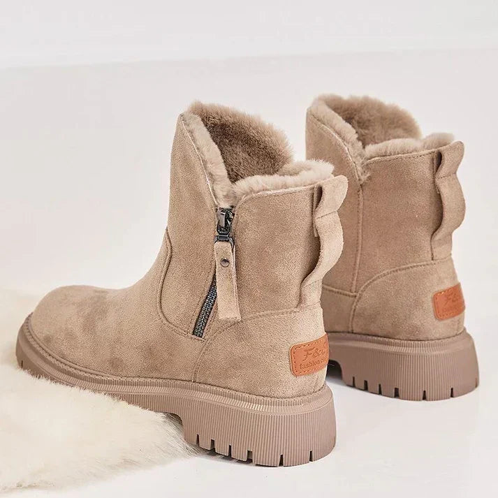 Ashcroft | Lined Winter Boots with Side Zip