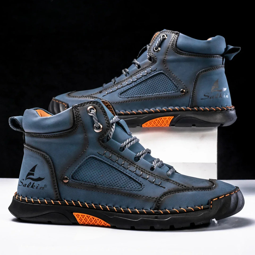 Ashcroft | St. Moritz Leather High-Top Shoes