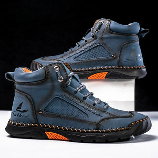 Ashcroft | St. Moritz Leather High-Top Shoes