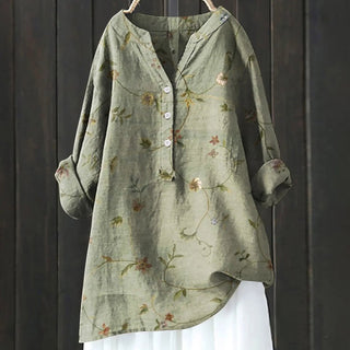 Ashcroft | Floral Print French Vintage Blouse