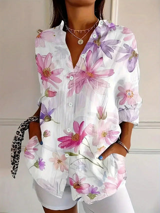 Ashcroft | Astrid Colourful Patterned Blouse