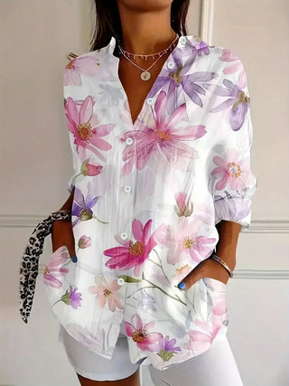 Ashcroft | Ashtrid Colourful Patterned Blouse
