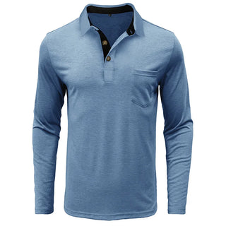 Ashcroft | Men's Solid Colour Long Sleeve Shirt