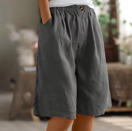 Ashcroft | Fenna Wide-Leg Casual Shorts