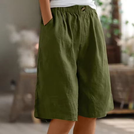 Ashcroft | Fenna Wide-Leg Casual Shorts