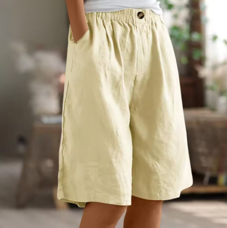 Ashcroft | Fenna Wide-Leg Casual Shorts